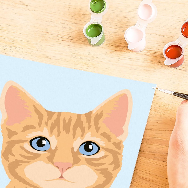 Ravensburger Painting by Numbers 23756 Cute Cat Children from 7