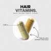 Codeage Hair Vitamins 10000 Mcg Biotin Keratin 120 Cápsulas