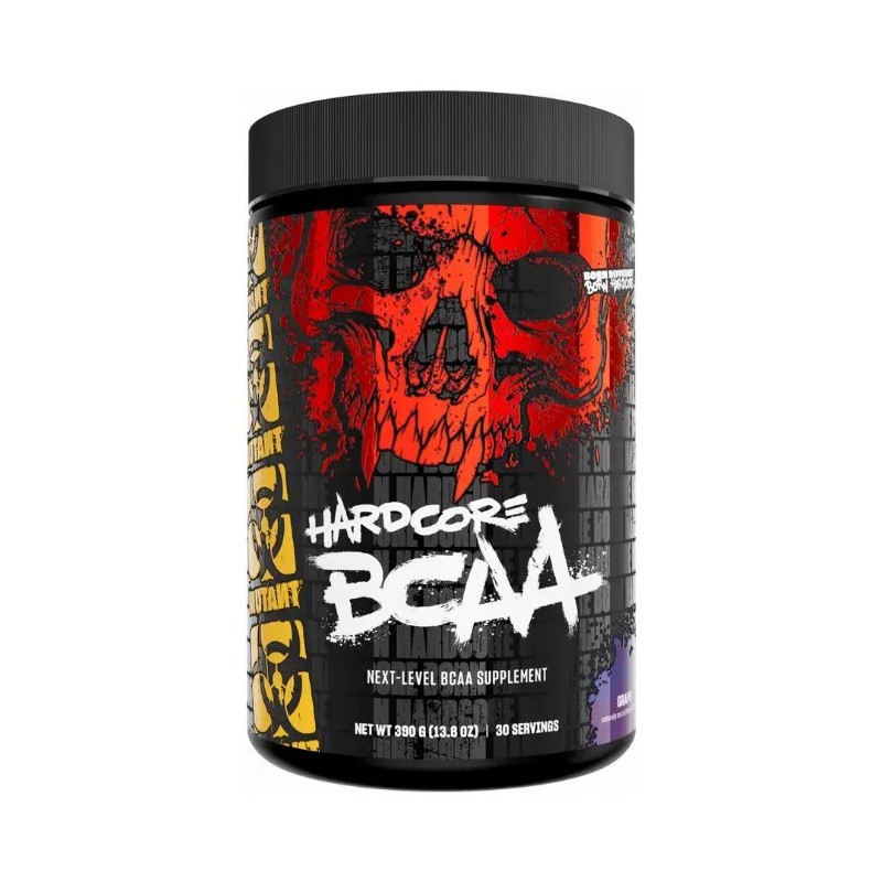 Bcaa Hardcore Mutant Aminoacidos Suplemento 30 Servicios Sabor Grape