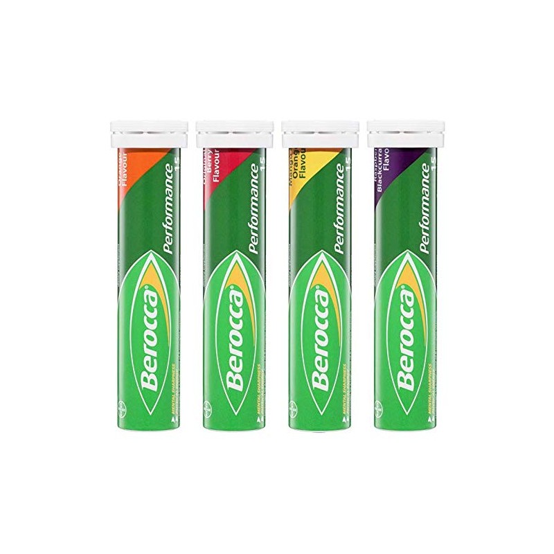 Berocca Performance Effervescent Tablets 60 Count Limited Edition Celebration Pack