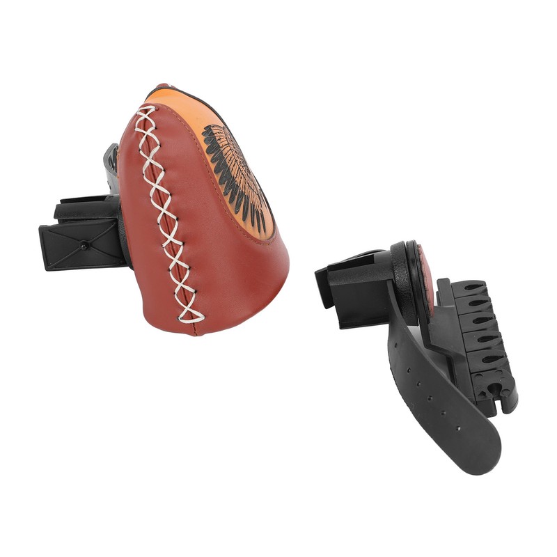 Leather Arrow Quiver Box Quick Release 6 Arrows Archery Quiver