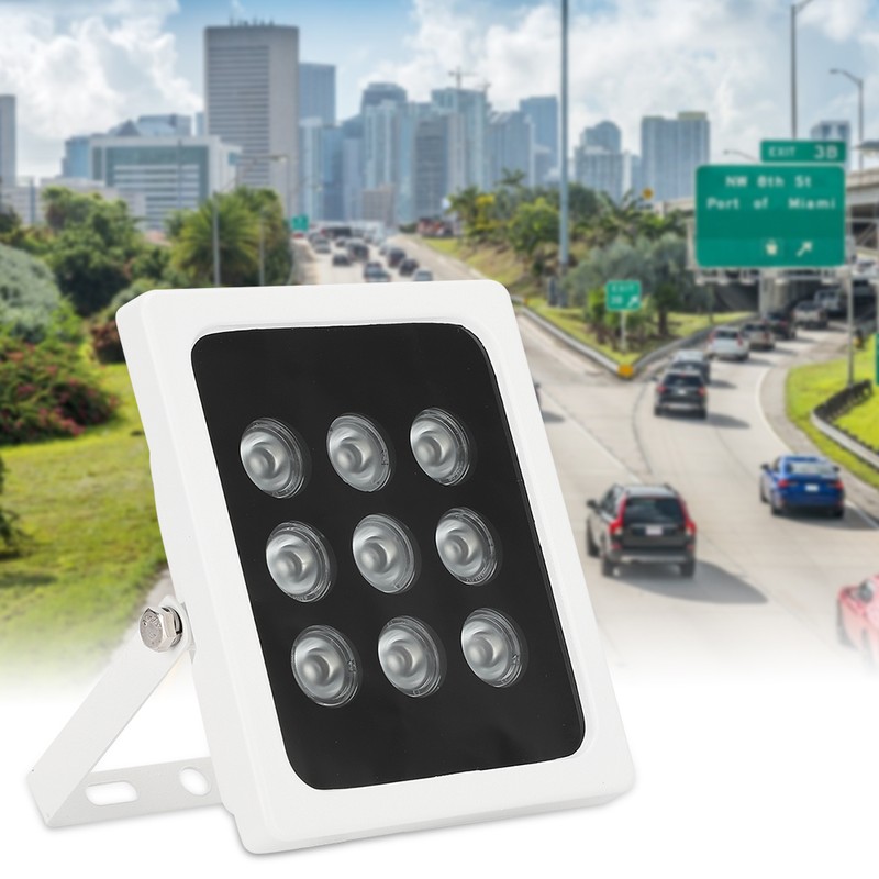 DC12V 9 IR Infrared Fill Lamp IP66 Waterproof Light for