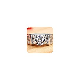 Mnyixsi Mens Moissanite Wedding Band 925 Sterling Silver Ring for Men Moissanite Engagement Anniversary Promise Ring Brilliant Round Cut Promise Rings for Him, 7