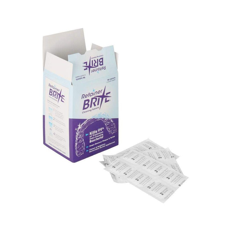 Retainer Brite Cleaning Tablets - 96 Tablets (1)