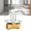 1/2 Angle Valve Copper Leakage Proof Concealed Installation Water Stop