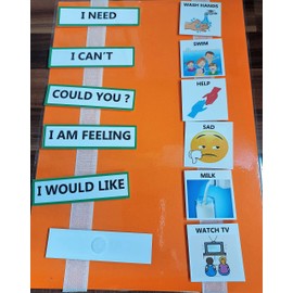 Autism Non Verbal communication Bumper pack of communication flash cards, learning tool of English for beginners, pre school SEN PECS - 210 pieces