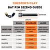 Chester’s Clay - Bat Pins - Set of 2 Bolts