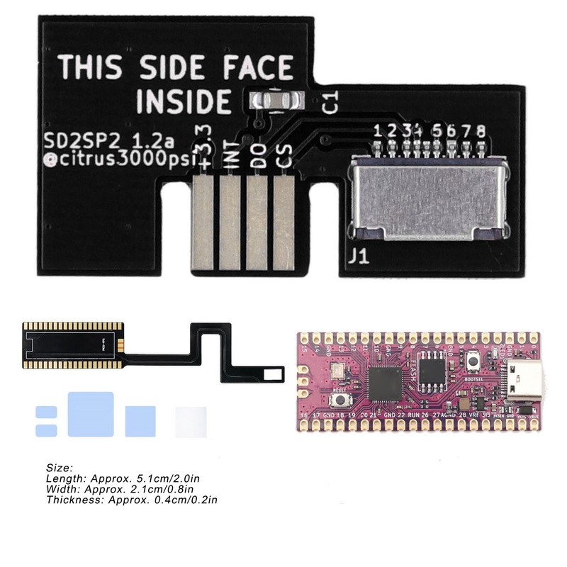 for RPi Picoboot FPC Flex Ribbon Cable with SD2SP2 SDLoad