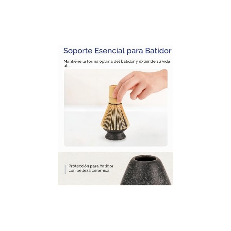 Joiish - Juego de 7 piezas de matcha para batidor