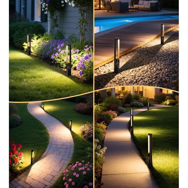 MEIKEE 5W Low Voltage Pathway Lights, 2700K 250LM LED Landscape
