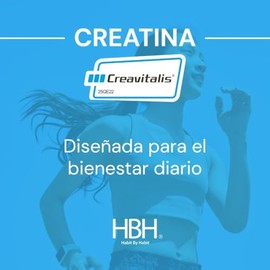 Creatina Monohidratada Micronizada Creavitalis® con 5 g por porción, Sin Sabor, 225 g, 45 porciones