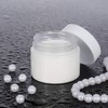 6 Pack 1 oz Plastic Pot Jars Round Clear Leak