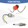 GX390 Ignition Coil Kit w/Spark Plug & Switch Replacement for