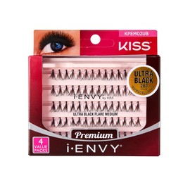 Kiss I Envy Ultra Black Lashes (Medium)