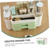 Gatuida 1Pc Creative Drawer Jewelry Storage Case Cosmetic Organizer with