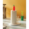 Alessi Bunny and Carrot ASG42 W - Design Kitchen Roll