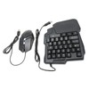 Half Hand Gaming Keyboard and Mouse Combo,PUBG Wired Mechanical RGB