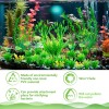 Ameliade Artificial Green Plastic Plants 26 PCS for Fish Tank
