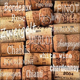 Ambiente Serviettes Lunch 33x 33cm Party Wine Corks
