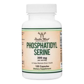 Double Wood Fosfatidilserina 300 Mg 120 Capsulas Sabor Sin Sabor
