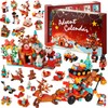 KAHEIGN Christmas Advent Calendar Building Blocks Blind Box