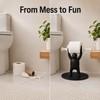 Funny Toilet Roll Holder for Bathroom - 3D Printed Fitness-Themed