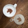 getDigital Nerdy Cappuccino Stencil Set: 5 Stainless Steel Stencils for