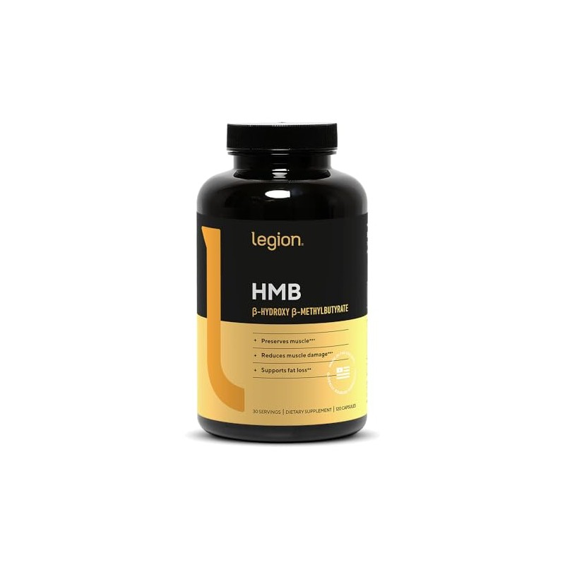 Legion Suplementos Hmb Hombres Mujeres Cápsulas Beta Hidroxi Metilbutirato Myhmb
