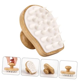 FOMIYES Shampoo Brush Comb Massager Hair Shampoo Cleaning Brush Hair Brush Hair Exfoliator Shower Brush for Hair Shower Stuff for Teen Hair Care Head Scrubber Scalp Bath Brush