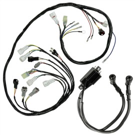 Caltric Wire Harness fits Yamaha Banshee 350 YFZ350 2002 2003 2004-2006 w/ Ignition Coil