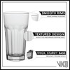 Vikko Drinking Glasses, Set of 6 Juice Glasses 9.5 Oz,