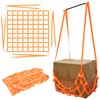 Foribyw Cargo Lifting Nets 1Mx1M Polyester Safety Hoisting Net 300