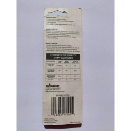 Wagner Paint Crew 100 Mesh Paint Filters 2 Pack 0516720