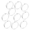 10Pcs Stainless Steel Bangle 1.6mm Adjustable Expandable Coil Bracelet DIY
