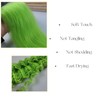 Green Braiding Hair Pre stretched for Boho Braids Bohemian Pre