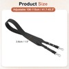 sourcing map PU Leather Purse Strap, 41.7"-45.3" Adjustable Crossbody Replacement