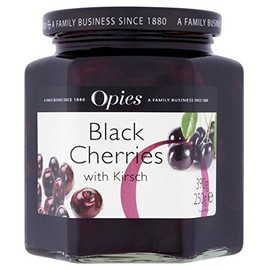 Opies Black Cherries & Kirsch 390g