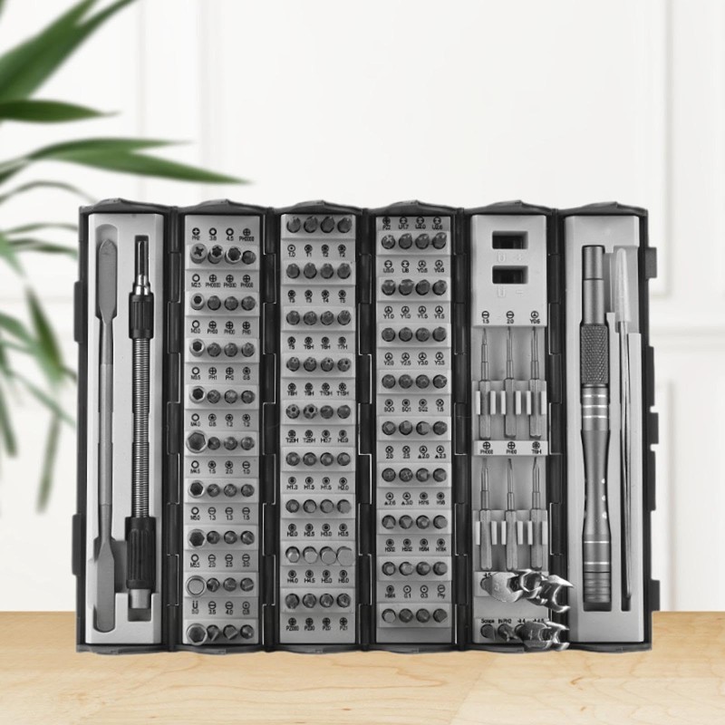 Sharplace 128 in 1 Precision Screwdriver Set, with Cylindrical Case