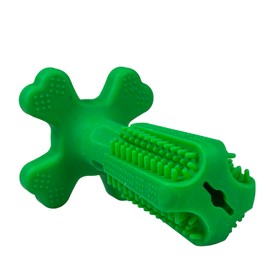 duvoplus, Chew 'n Play Brush M - 14.5 x 9 x 9 cm, Green, Toy, Green, Dog