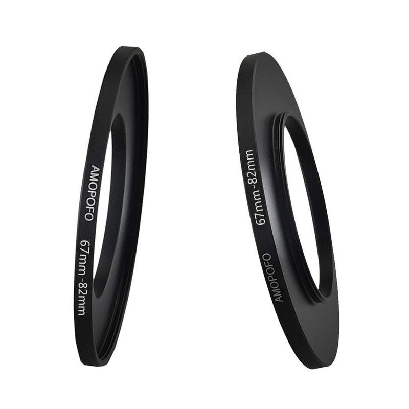 67 mm to 82 mm metal filter ring, 67-82 mm