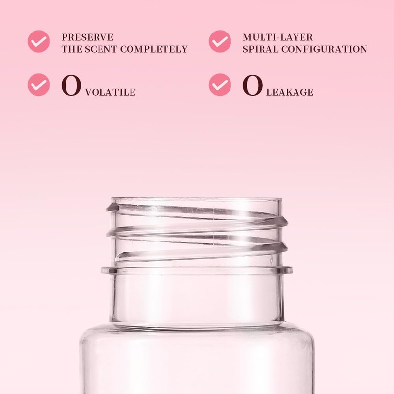 DIOHIO Atomizer Perfume Spray Bottle Refillable - 5ml Glass Inner