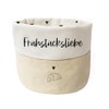 Grafik-Werkstatt 100% Cotton Fabric Basket | Bread Basket | Utensilo