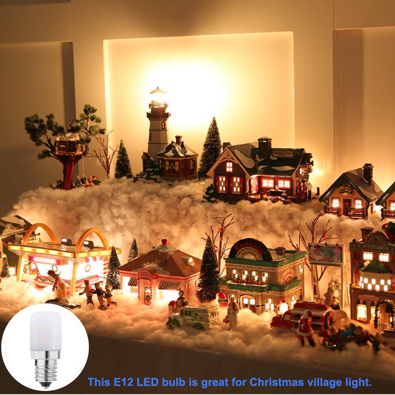 Makergroup E12 LED Light Bulbs for Night Light Bulbs Dyer
