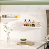 WELDUN Floating Shelves, Set of 2 Wall Mounted Shelf, Picture