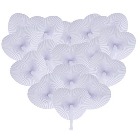 Pack of 60 Wedding Hand Fans, Paper Fans, Wedding Fans, Folding Fans, Guest Gift for Summer Occasions, Party, DIY, Wall Decoration