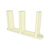 Universal Sliding Closet Door Floor Guide Bracket - Grovers Home