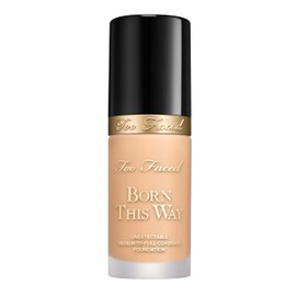 Too Faced Born This Way Natural Finish Longwear Liquid Foundation | Medium-To-Full Coverage | Hydrating + Oil Free, 1.01 fl. oz.