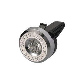 カーメイト(CARMATE) 車用 消臭芳香剤 ブラング バッジ クリスタル エアコン取付 香るスワロフスキー ホワイトムスク 1.5g H331