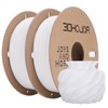 3DHoJor Matte PLA 3D Printing Filament Milky White,2KG