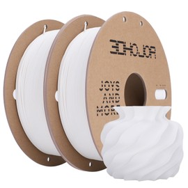 3DHoJor Matte PLA 3D Printing Filament Milky White,2KG